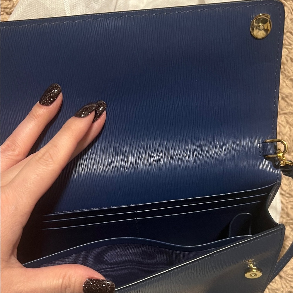 Prada Dark Blue Crossbody Bag - Picture 3 of 8
